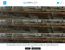 Tablet Screenshot of lake-shore-electric.com
